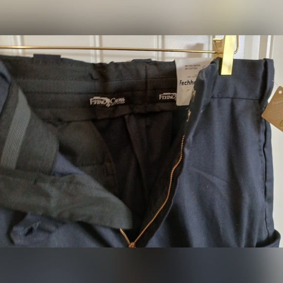 Blue Cargo Pants with Straight Leg and Belt Loops - Picture 7 of 8